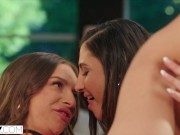 TUSHY Besties Gianna & April have intense anal threesome 7/16