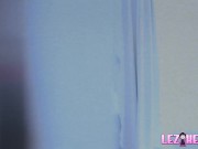 Two beautiful lesbian babes make love to each other 2/16