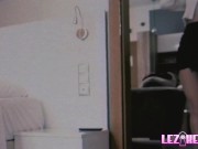 Two beautiful lesbian babes make love to each other 5/16