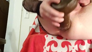 BBC in my ass makes me cum