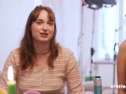 Ersties - Wilde lesbische Orgie beim Jenga-Spiel 3/16