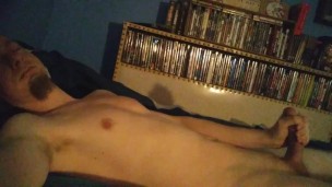 Twink Cums After First Ride on Daddy's Dick of the Month