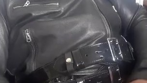 Hot Summer Gear Wank, longer video, different angle, better cum shot
