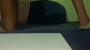 Step sis riding my dick till we both cum