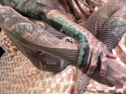 Horny Onlyfans tattoo girl Anuskatzz gets sensual amateur filmed from you and wants to make you cum 11/16