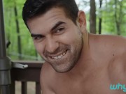 WHYNOTBI - Damien Stone Gives Abby Marie A Massage Before Fucking Her And Justin Matthews 2/16