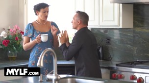 Penny Barber Catches Her Stepdaughter, Naudi Nala, Getting Naughty With Her English Teacher - MYLF
