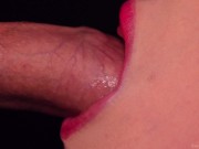 CLOSE UP: BEST UPSIDE DOWN Sloppy BLOWJOB EVER! Sensual Throat FUCK! CUMSHOT in MOUTH! HOTTEST ASMR 5/16