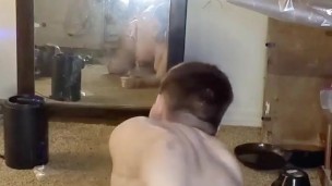 fucking machine anal- getting my ass pounded deep anal stretch pov