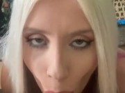 Playing his video game, but of course he died, you would too 🤭 5/16