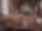 「ダメッ…///」性感マッサージで禁断の挿入！感度抜群な身体に後ろから高速ピストンされて何度も中イキ　バック　ハメ撮り　オイル　巨乳　かわいい　素人　カップル　投稿　個人撮影　日本人　えむゆみ　 3/16