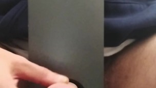 Uncut British Teen Fucks His Monitor