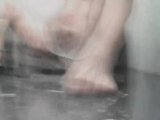 playing my pussy in the shower (part1) 5/16