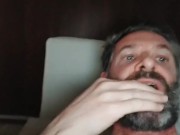 Love massaging my ass hole