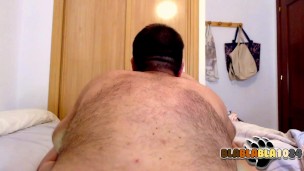 DP training my chubby boy. He is wishing for two cocks in his ass and I love the idea.