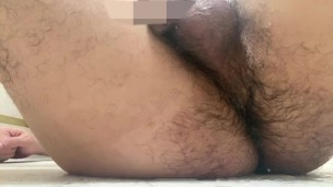 inject fake sperm. like semen cum out from inside of anal