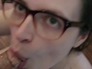 Face fucking the sitter 7/16