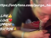 Suck my dick before your boyfriend came back outside 😅💋💦 15/16