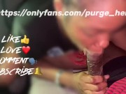 Suck my dick before your boyfriend came back outside 😅💋💦 9/16