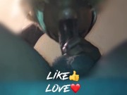 Gave me a blowjob under the table while her boyfriend takes a shower 😈💋💦 1/16