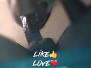 Gave me a blowjob under the table while her boyfriend takes a shower 😈💋💦 14/16