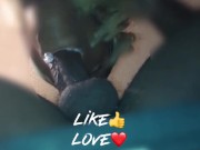 Gave me a blowjob under the table while her boyfriend takes a shower 😈💋💦 16/16