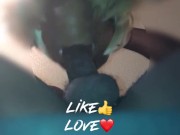 Gave me a blowjob under the table while her boyfriend takes a shower 😈💋💦 8/16