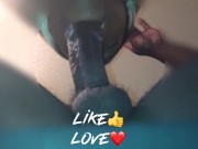 Gave me a blowjob under the table while her boyfriend takes a shower 😈💋💦 9/16