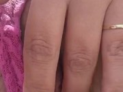 PLAYING WITH MY PUSSY OUTDOOR GETTING CAUGHT 8/16