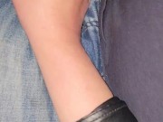 Stepsister jerked me off on the way home 11/16