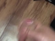I was so fucking horny, had to blow a huge load!!