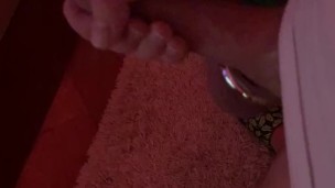 Horny night and playing with my dick