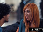 ADULT TIME - Nervous Teen Doesn't Pull Out Of His MILF Therapist Lauren Phillips During Sensual Fuck 4/16