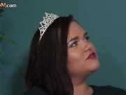 CFNM British babes suck dick in group BJ 3/16