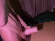 【大量射精】デカチンが腰振りオナニーでガチイキ！！日本人 イケメン 配信者 オナ禁 12/16