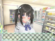 【アニメーションエロゲー実況(体験版)】letnie'stra -あなたと過ごすひと夏の- 爆乳J〇のおっぱい揉んでフェラしてもらって・・(モーションアニメ同人エロゲー Hentai game) 6/16