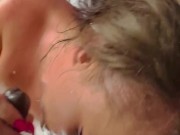 Watch throat goat Chloe Blacc work this huge bbc! 11/16