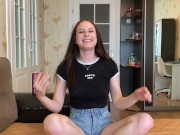 Взрослые игры с . Она проглотила мою сперму 2/16