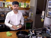 HUNT4K. Barista's GF unites slit with guest's penis for tips 10/16