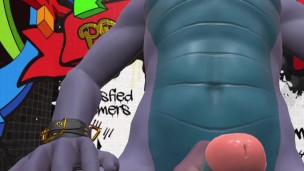 POV Getting a facial in a public restroom from your straight dragon friend