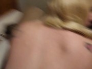 My thong gets pulled to the side and my pussy gets stuffed - Mama_Foxx94 6/16