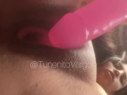 In broad daylight, she inserts a sex toy to pleasure herself 5/16