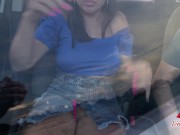 My boyfriend takes me to a sex shop and buys me a vibrator so that I masturbate in public 💦 14/16