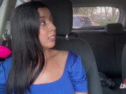 My boyfriend takes me to a sex shop and buys me a vibrator so that I masturbate in public 💦 7/16