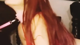 SuCKING DowN WITH NO HANDS..