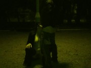 He jerked his fat cock on my face and tits. PUBLIC 6/16