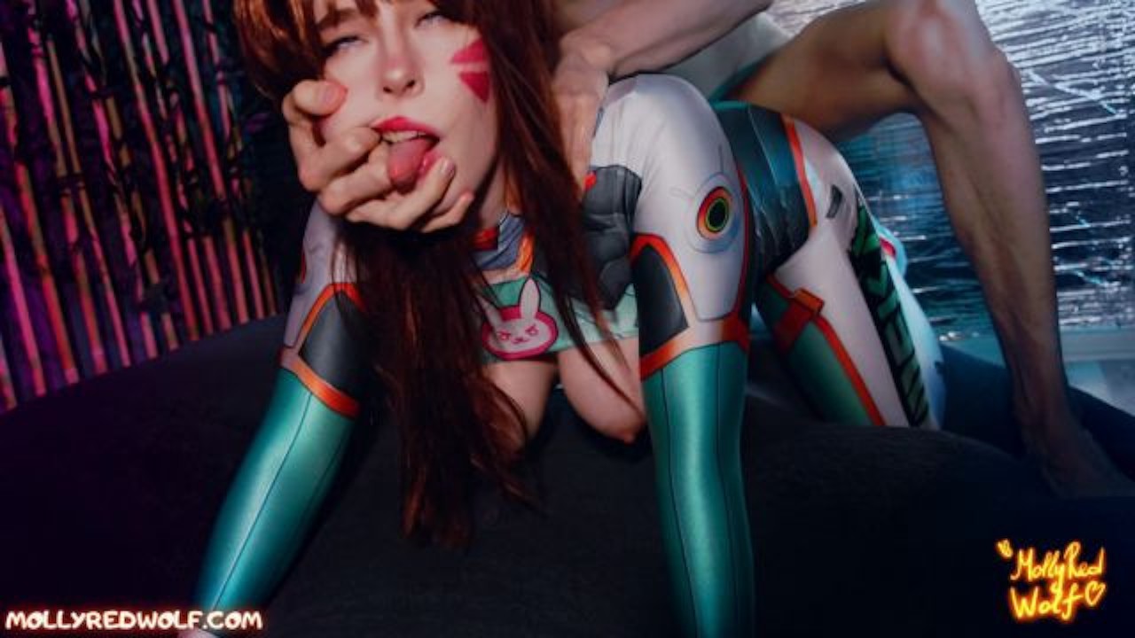 NERF This! Dva gets triple damage - MollyRedWolf - RedTube