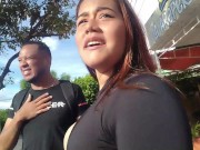 LATINA CACHONDA ME INVITA A SU CASA A FOLLAR Y TERMINO EN SU CARA, TODO POR UN RETO 1/16