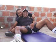 QUE RICO FOLLAR AL AIRE LIBRE CON MI NOVIO LUEGO DE QUE HICIERA EJERCICIO 1 parte