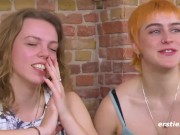 Ersties - Jung und lesbisch - Liliths erster Pornodreh mit Emi 12/16